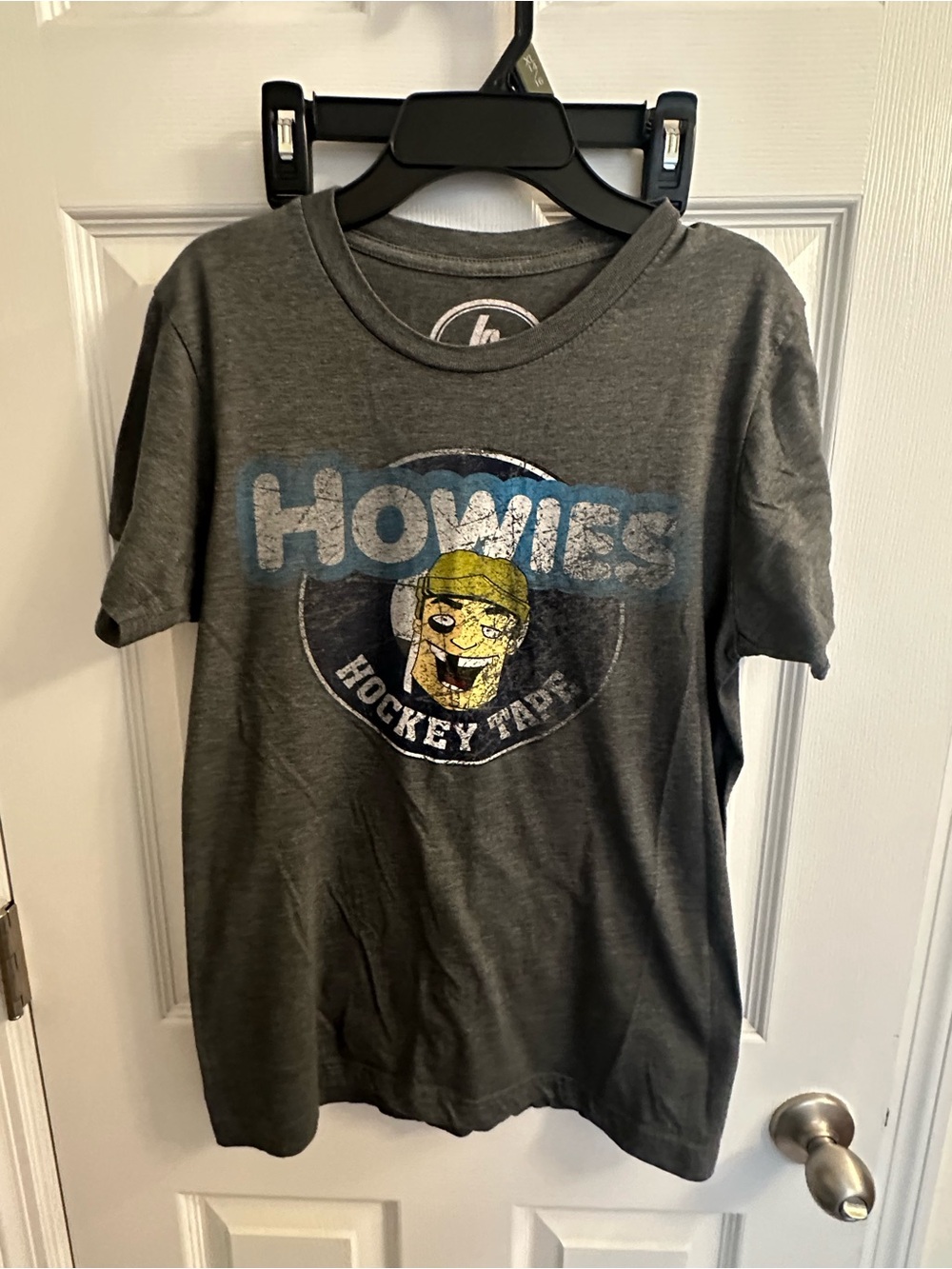 Howies Hockey Tape Men’s Size Small Short Sleeve T-shirt Gray
